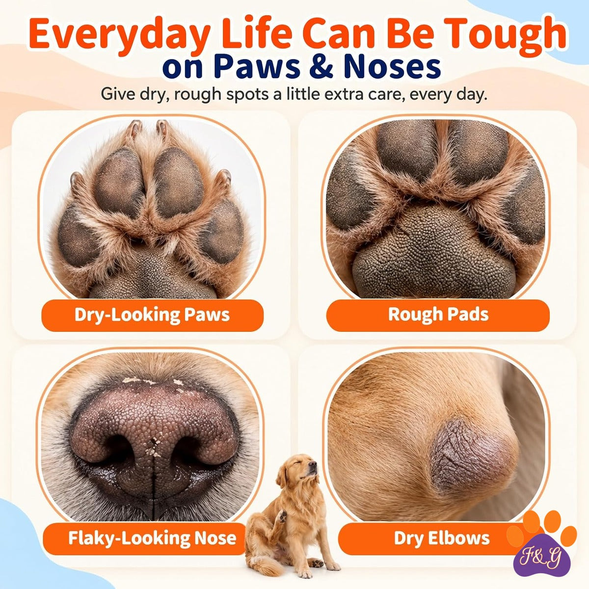 BeePoo Lick-Safe Paw & Nose Balm