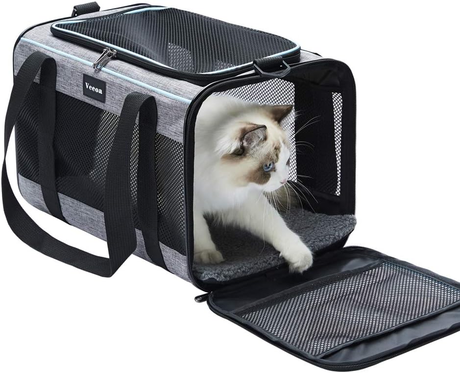 BeePoo Soft-Sided Travel Carrier – 17.5x11x11