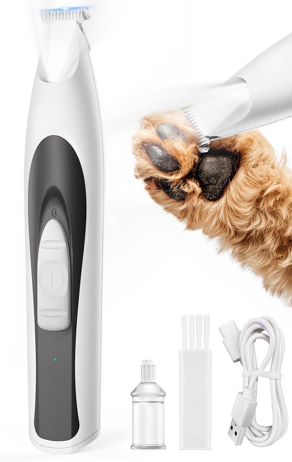 BeePoo Paw & Face Trimmer for Small Dogs