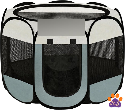 BeePoo Pop-Up Playpen for Puppies & Small Dogs – 29" – image 1