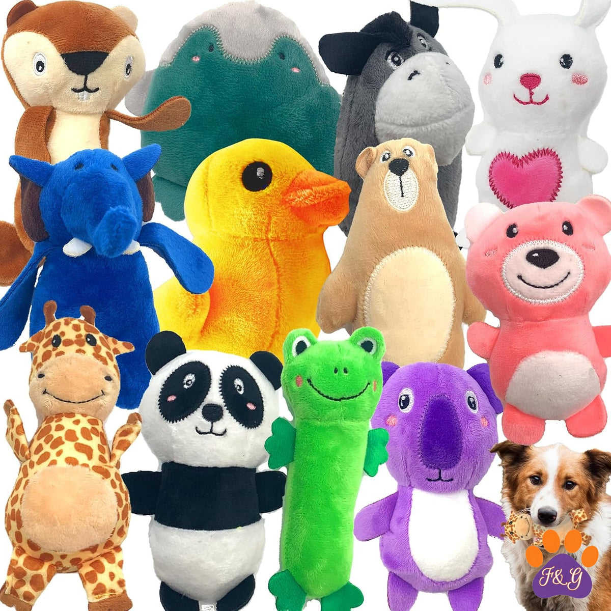 Dog toy 12-pack